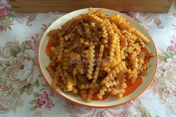 酸辣土豆条的做法图解8