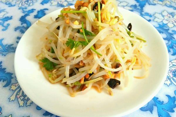 凉拌绿豆芽的做法图解8