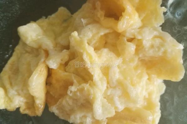 卷心菜炒饼的做法图解3