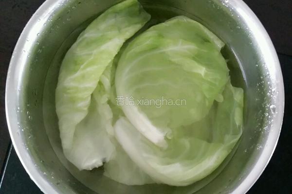 卷心菜包肉的做法图解3