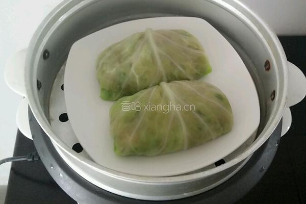 卷心菜包肉的做法图解12