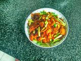 芹菜炒米豆腐的做法[图]