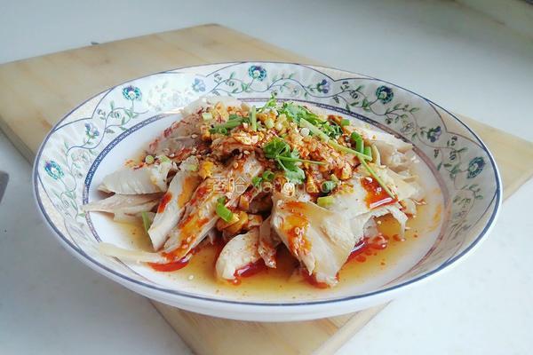 凉拌鸡腿肉的做法图解9