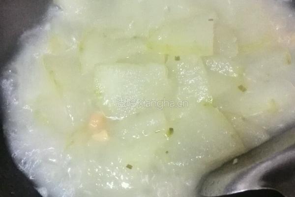 瑶柱炖冬瓜的做法图解6