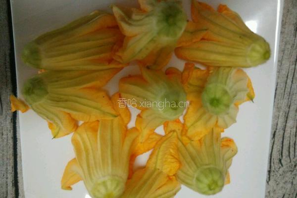 酿南瓜花的做法图解2