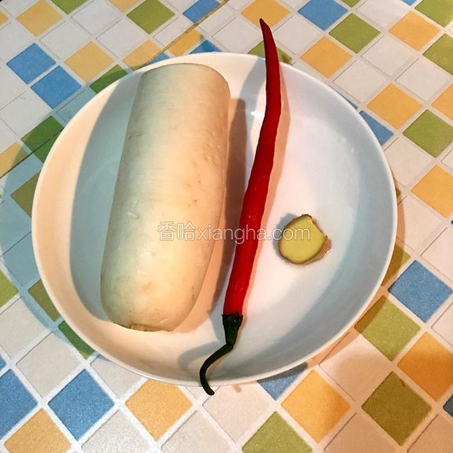 准备所需食材