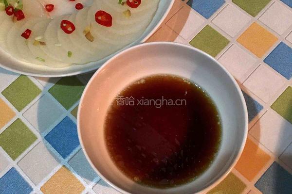 清蒸白萝卜的做法图解5