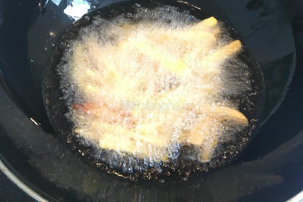 奶香小薯条的做法图解5