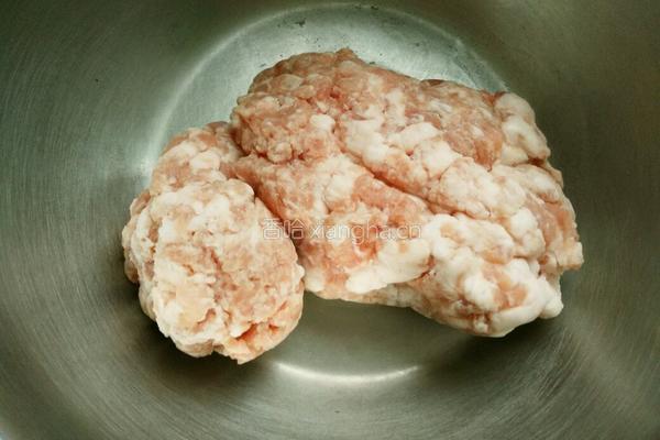 西瓜皮猪肉馄饨的做法图解4