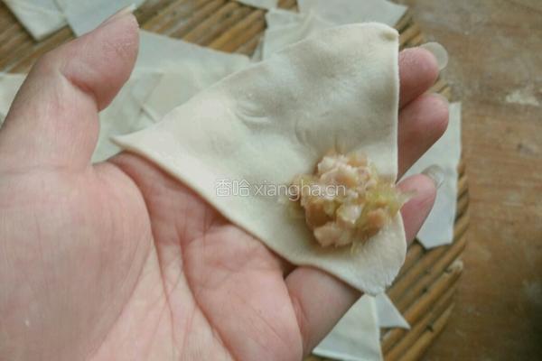 西瓜皮猪肉馄饨的做法图解7