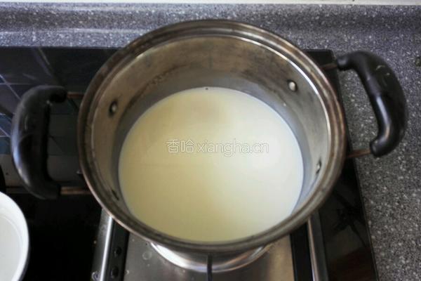 西瓜牛奶布丁的做法图解7