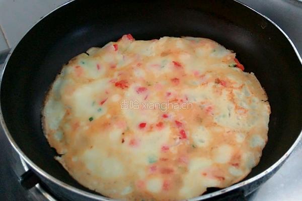 圣女果煎饼子的做法图解8