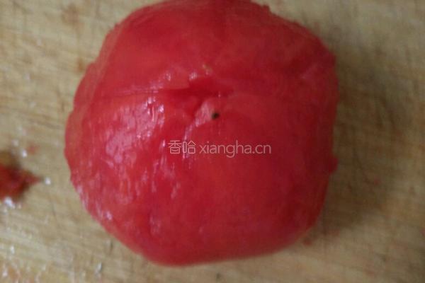 西红柿炒凉粉皮的做法图解1