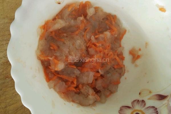 水晶虾饺的做法图解5