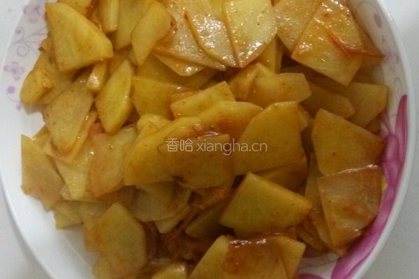 西红柿炒土豆片的做法图解4