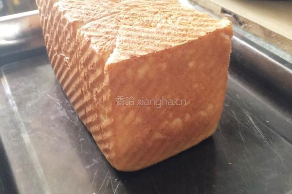 淡奶油全麦土司的做法图解9