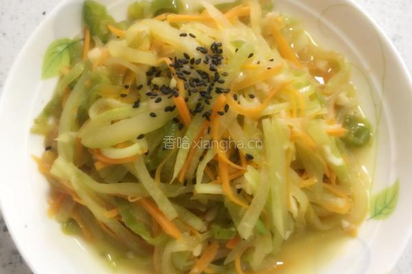 清炒西瓜皮的做法图解4