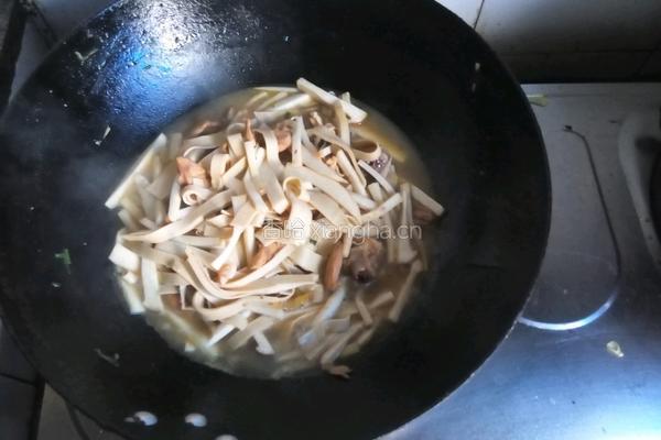 菇香鸡肉片的做法图解4