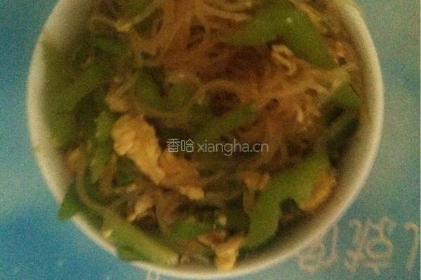 蛋炒米线的做法图解4