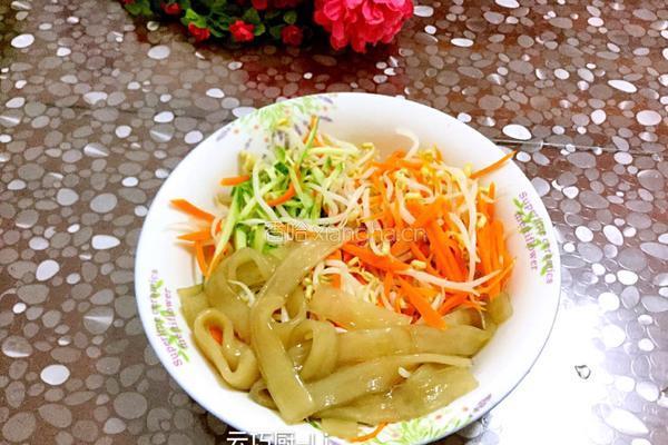 素杂拌拉皮的做法图解9