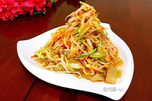 素杂拌拉皮的做法图解11