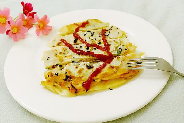 饺子皮版烧饼的做法图解10