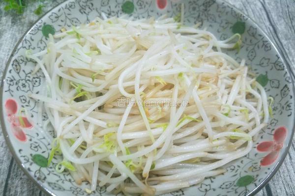 凉拌绿豆芽的做法图解4