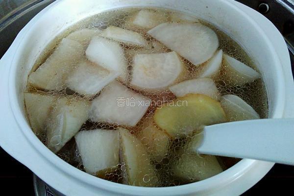 白萝卜薏仁排骨汤的做法图解12
