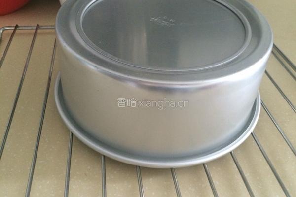 蓝莓戚风蛋糕。的做法图解17