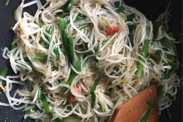 清炒绿豆芽的做法图解7