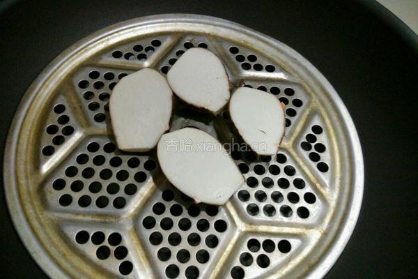 芋头芝麻馅饼的做法图解2
