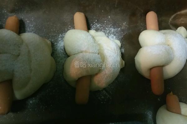 萌宝肠仔包的做法图解8