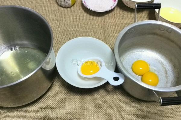可可戚风蛋糕6寸的做法图解2
