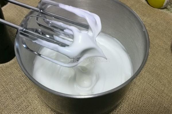可可戚风蛋糕6寸的做法图解5