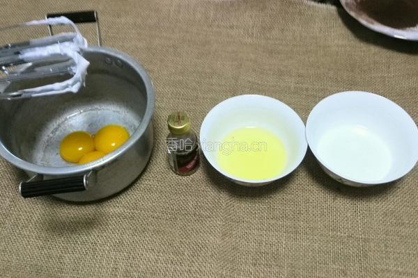 可可戚风蛋糕6寸的做法图解6