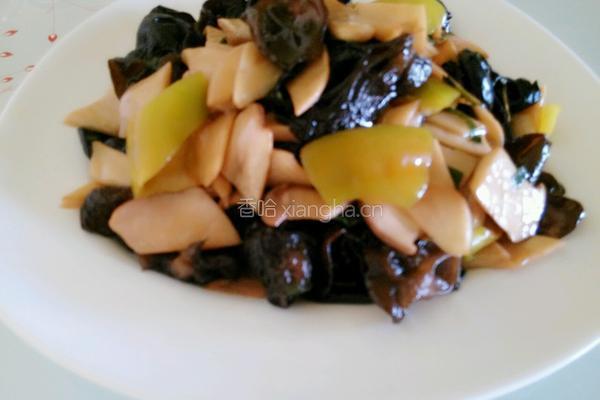 耗油杏鲍菇炒木耳的做法图解14