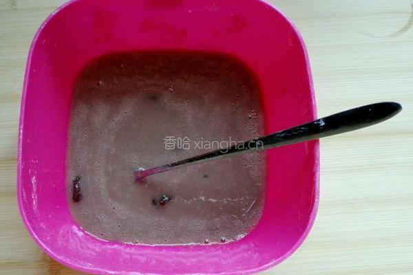 红酒葡萄干软饼的做法图解5