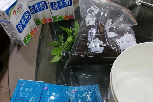 自制酸奶盆栽的做法图解1