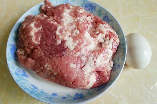 蒸肉末的做法图解1
