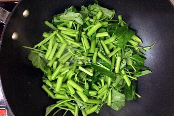 炒空心菜的做法图解5