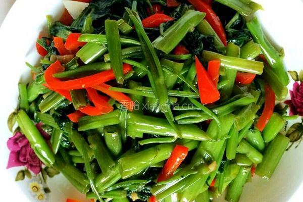 炒空心菜的做法图解7