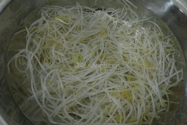 素拌绿豆芽的做法图解4