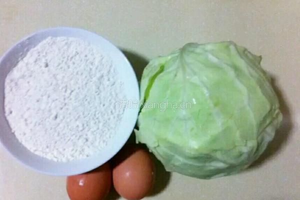 蓝莓酱卷心菜饼的做法图解1