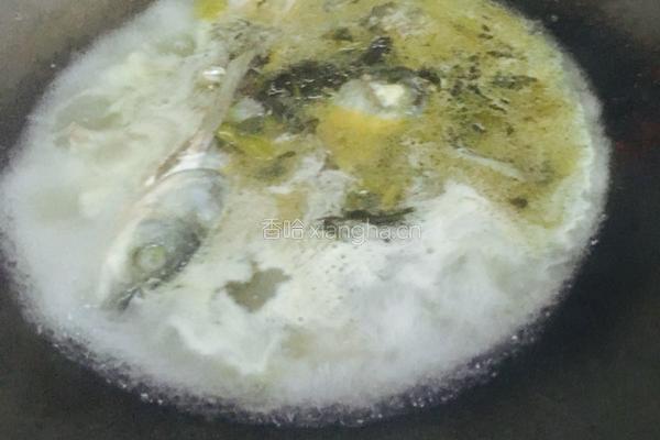 老坛酸菜片片鱼的做法图解12