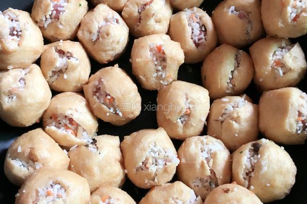 油豆腐糯米饭的做法图解3