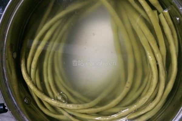 酸豇豆的做法图解6