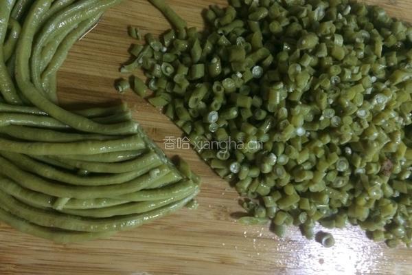 酸豇豆的做法图解7
