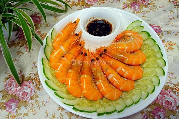 白灼虾的做法图解3