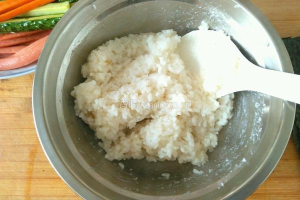 紫菜包饭(简易版)的做法图解5