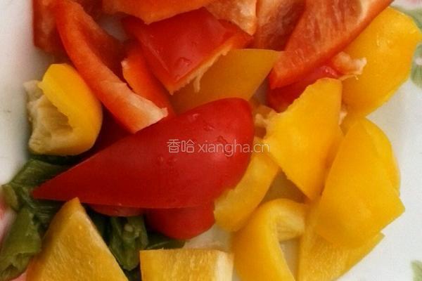 彩椒咕噜肉的做法图解3
